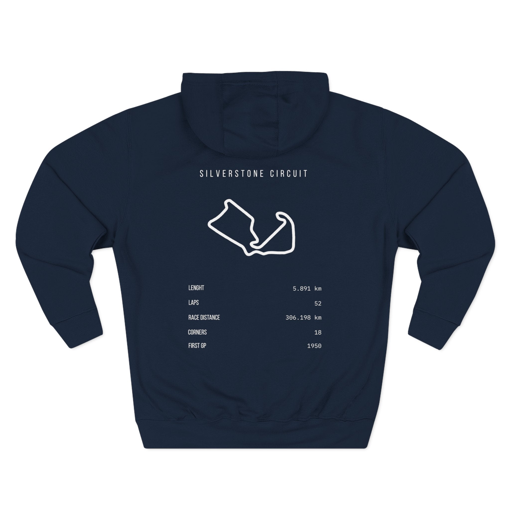 Silverstone outline hoodie