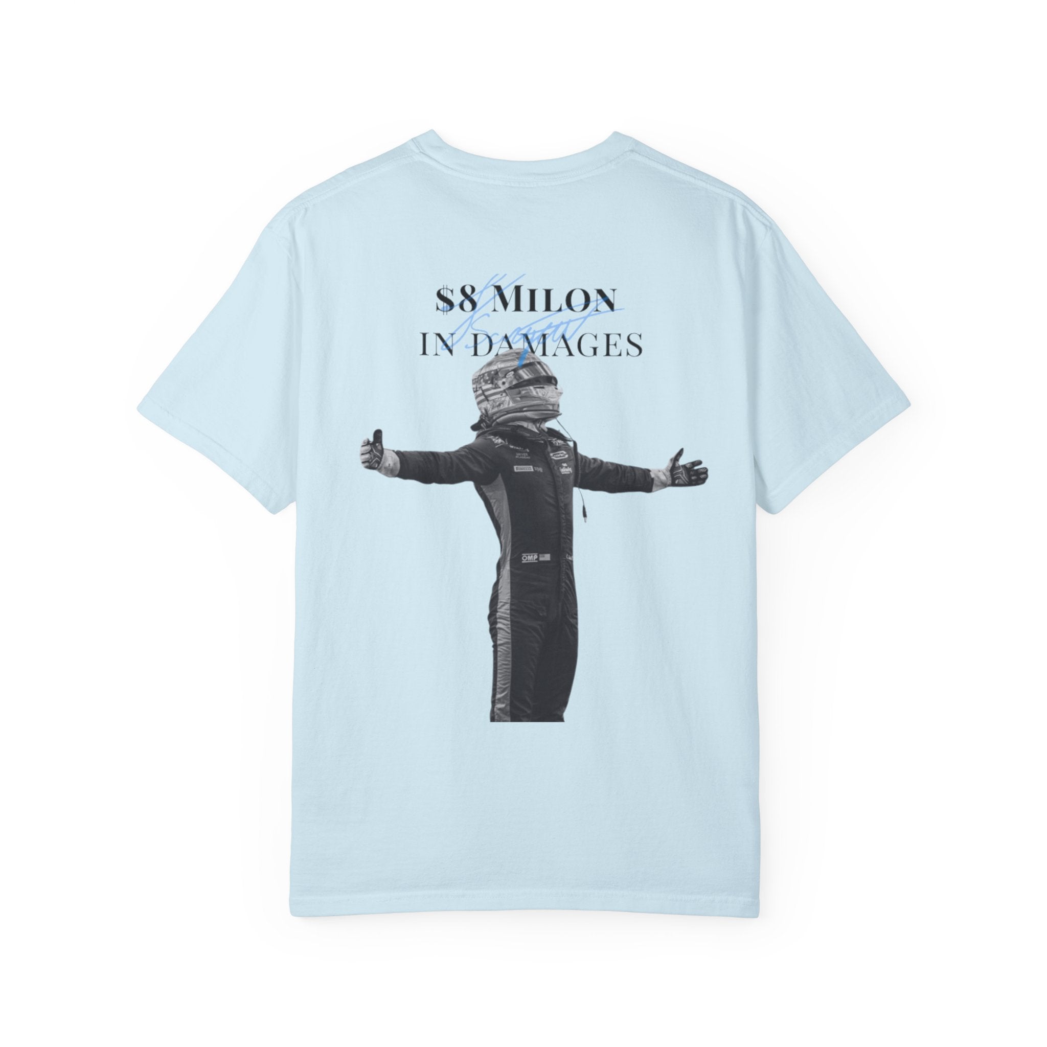 Logan Sargeant damages T-shirt