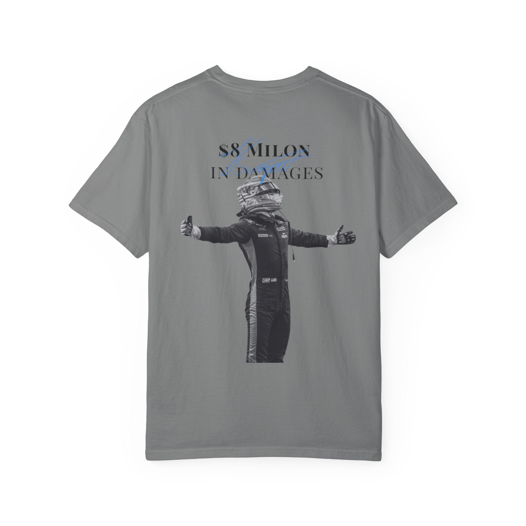 Logan Sargeant damages T-shirt