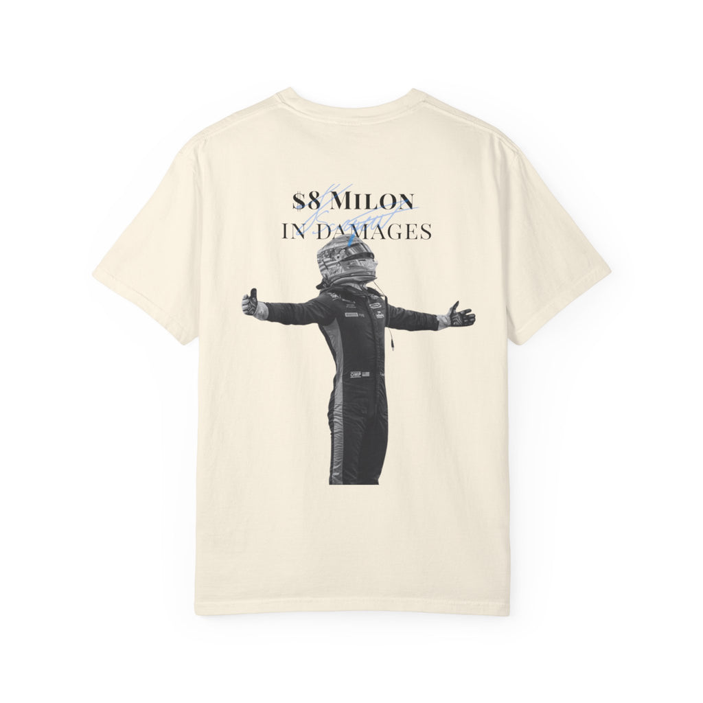 Logan Sargeant damages T-shirt