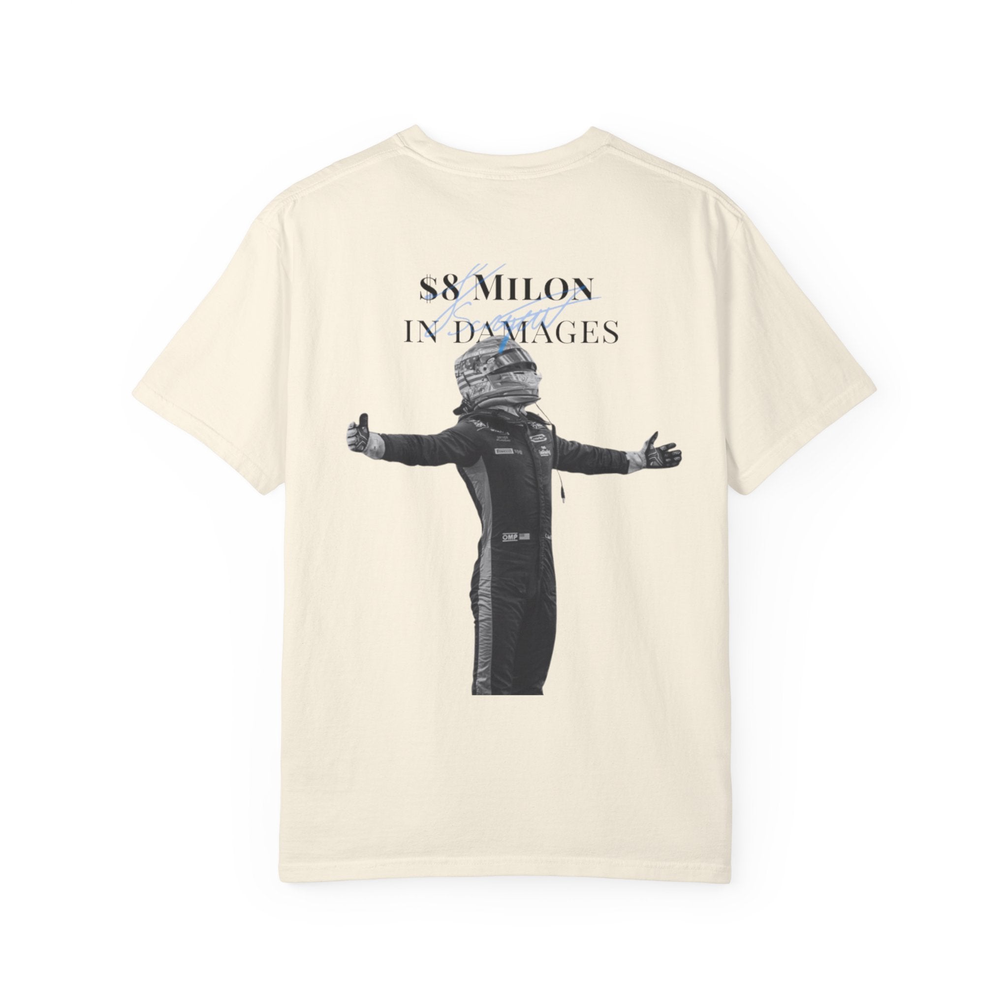 Logan Sargeant damages T-shirt