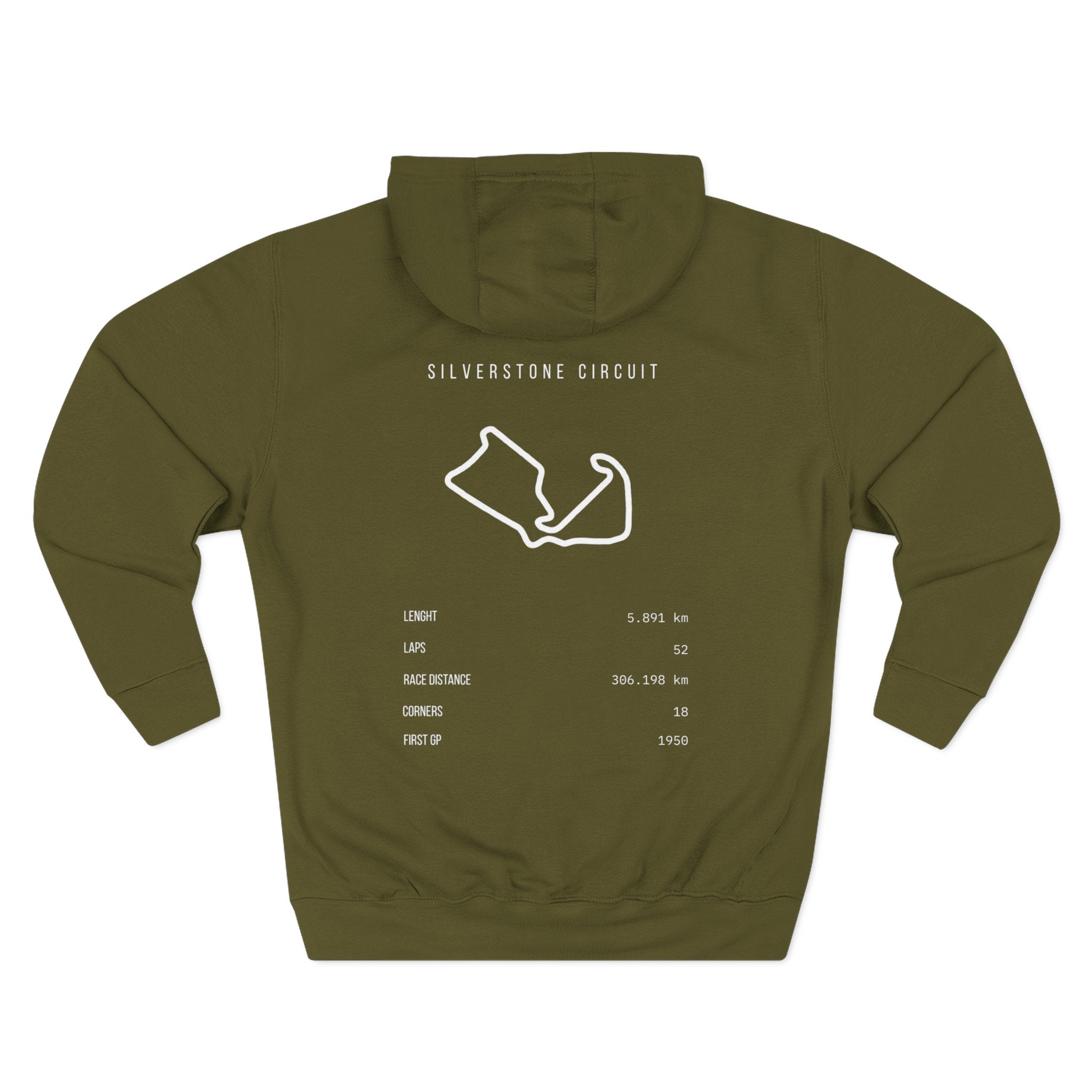 Silverstone outline hoodie