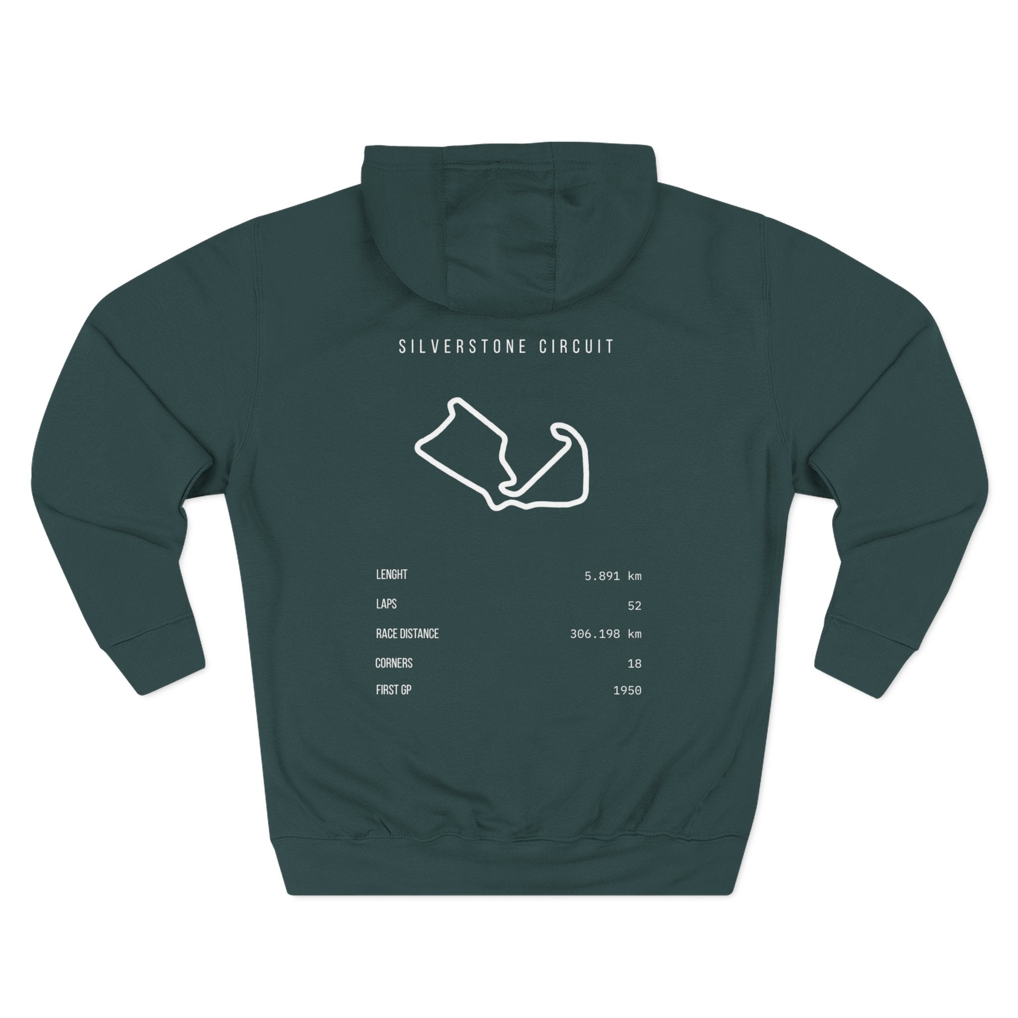 Silverstone outline hoodie