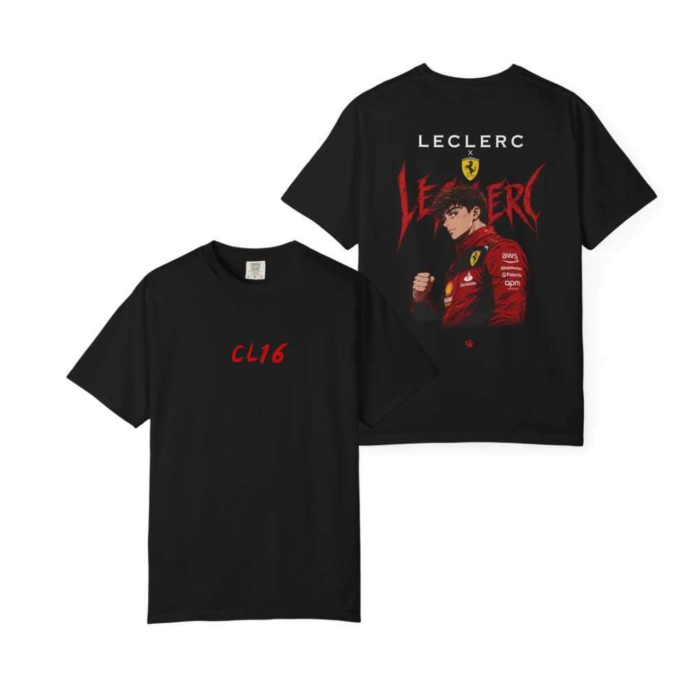 Leclerc anime T-shit