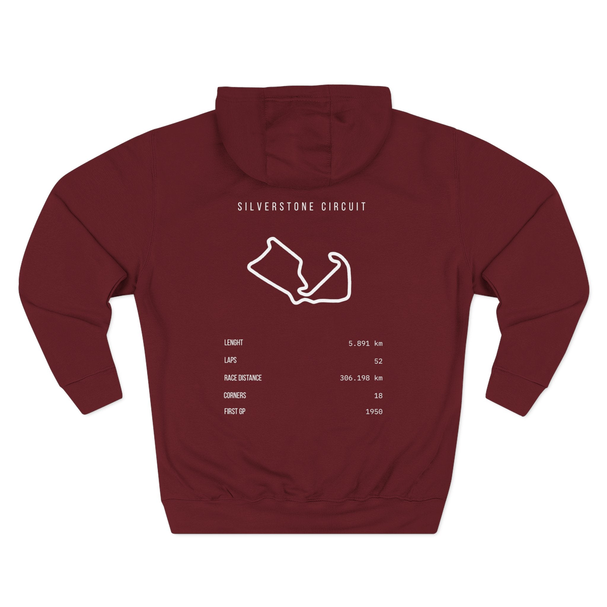 Silverstone outline hoodie